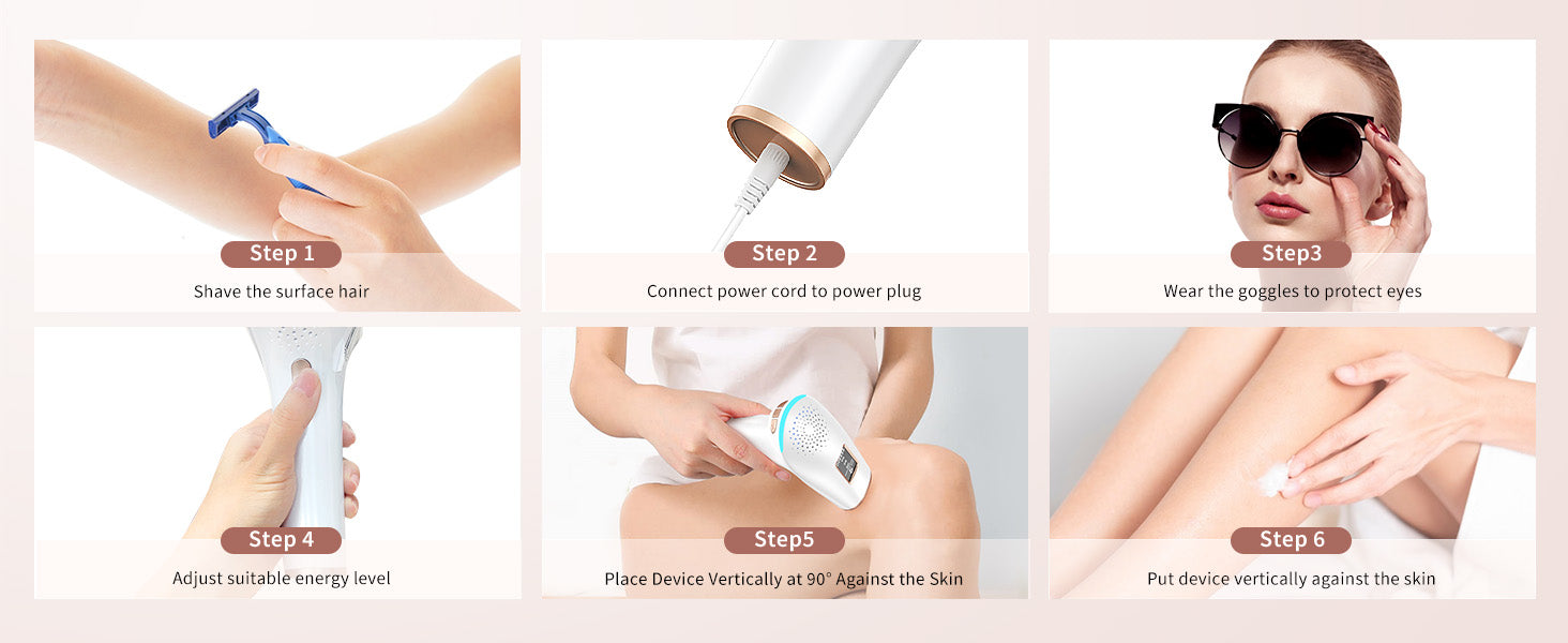 IPL Hair Removal Laser Device: