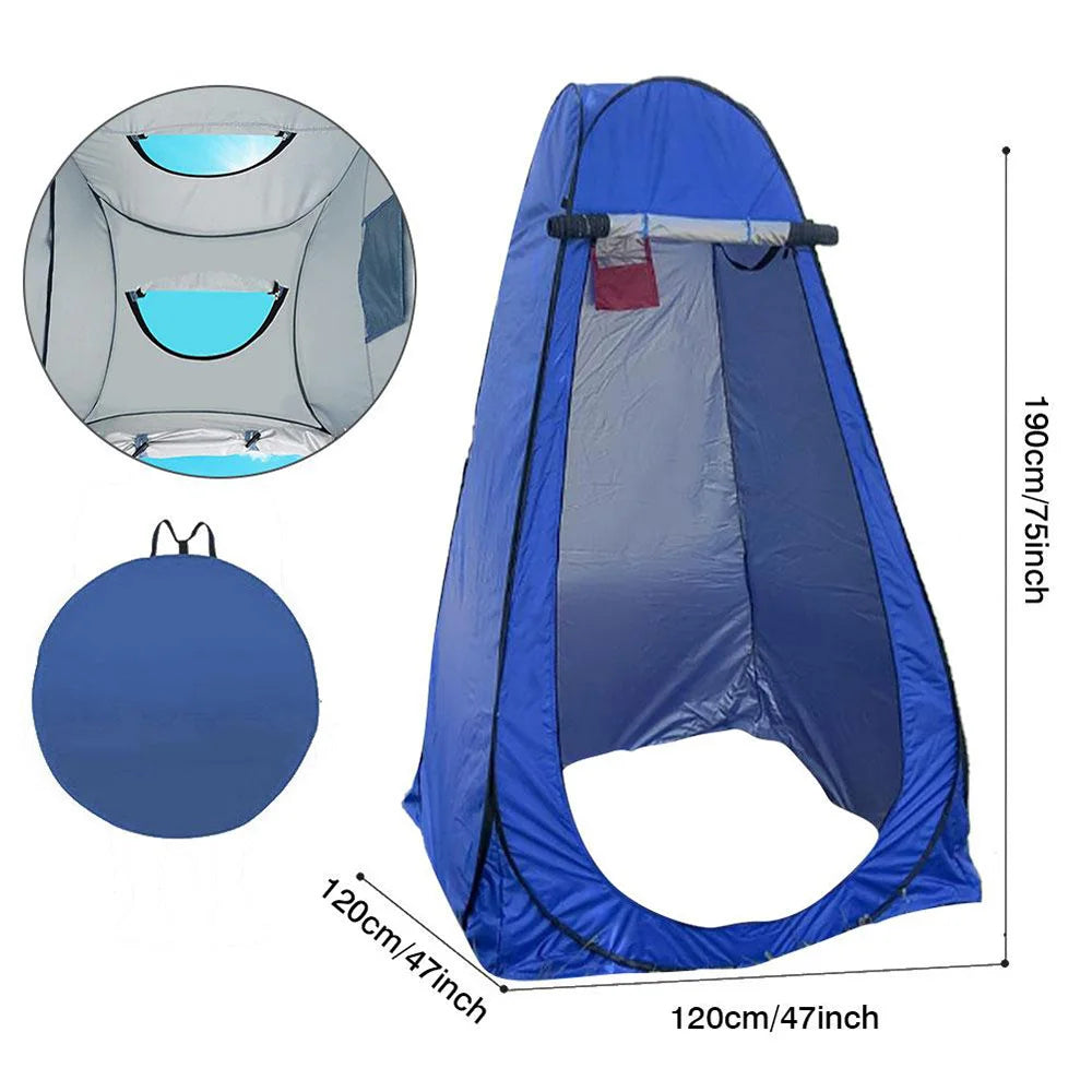 Portable Outdoor Camping Shower Tent – Simple Bath & Changing Room