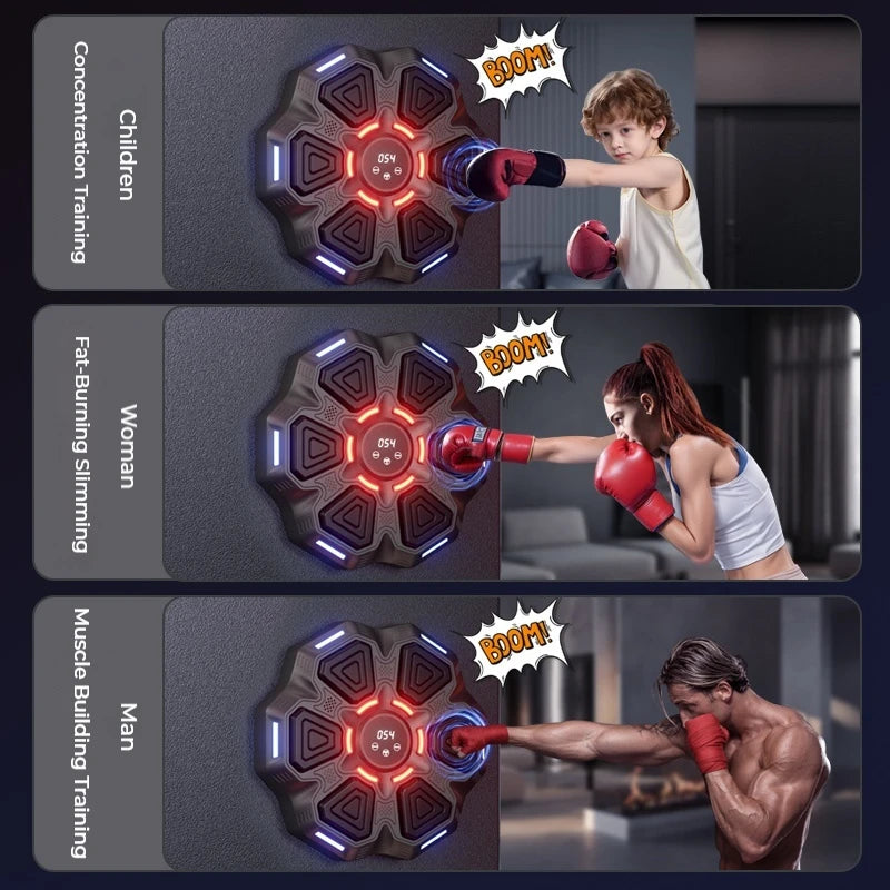 Music Boxing Machine - Smart Bluetooth Wall-Mounted Trainer, feel free to ask!