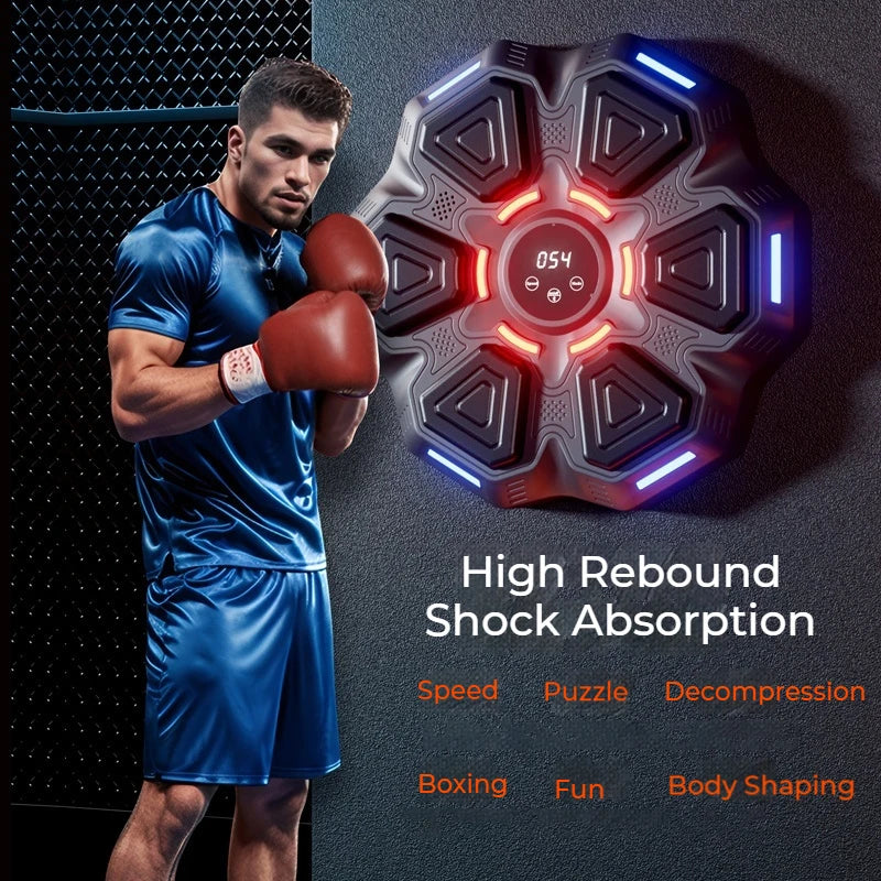 Music Boxing Machine - Smart Bluetooth Wall-Mounted Trainer, feel free to ask!