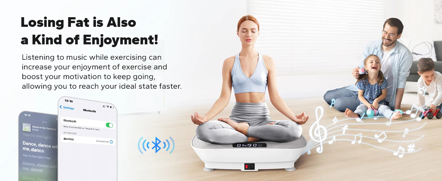 MERACH Vibration Plate Exercise Machine