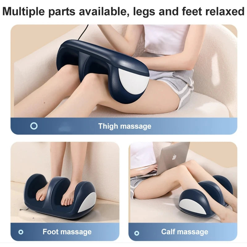 Super Big Electric Foot & Leg Massager – Deep Tissue Shiatsu with Heat