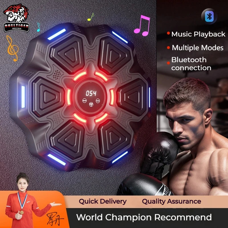 Music Boxing Machine - Smart Bluetooth Wall-Mounted Trainer, feel free to ask!