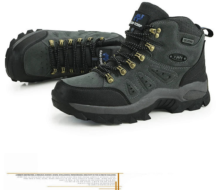 All-Terrain Waterproof Hiking Boots – Winter Outdoor Shoes