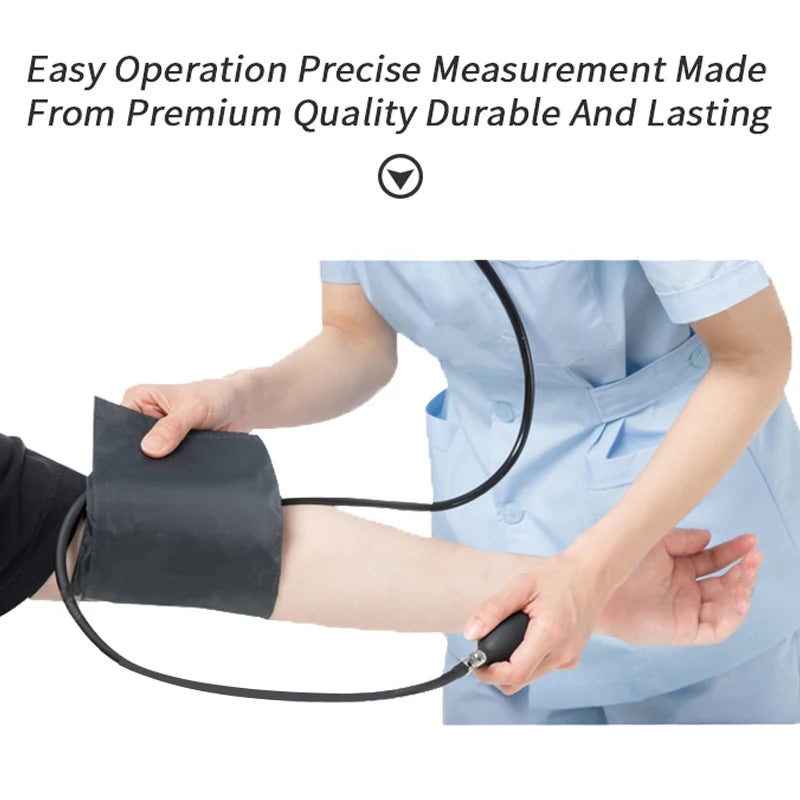 Manual Blood Pressure Monitor – Accurate Home BP Cuff Kit