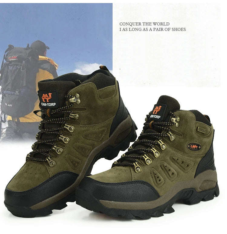 All-Terrain Waterproof Hiking Boots – Winter Outdoor Shoes