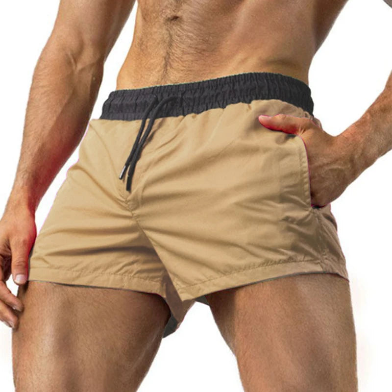 Men's Quick-Dry Swim Briefs & Running Shorts