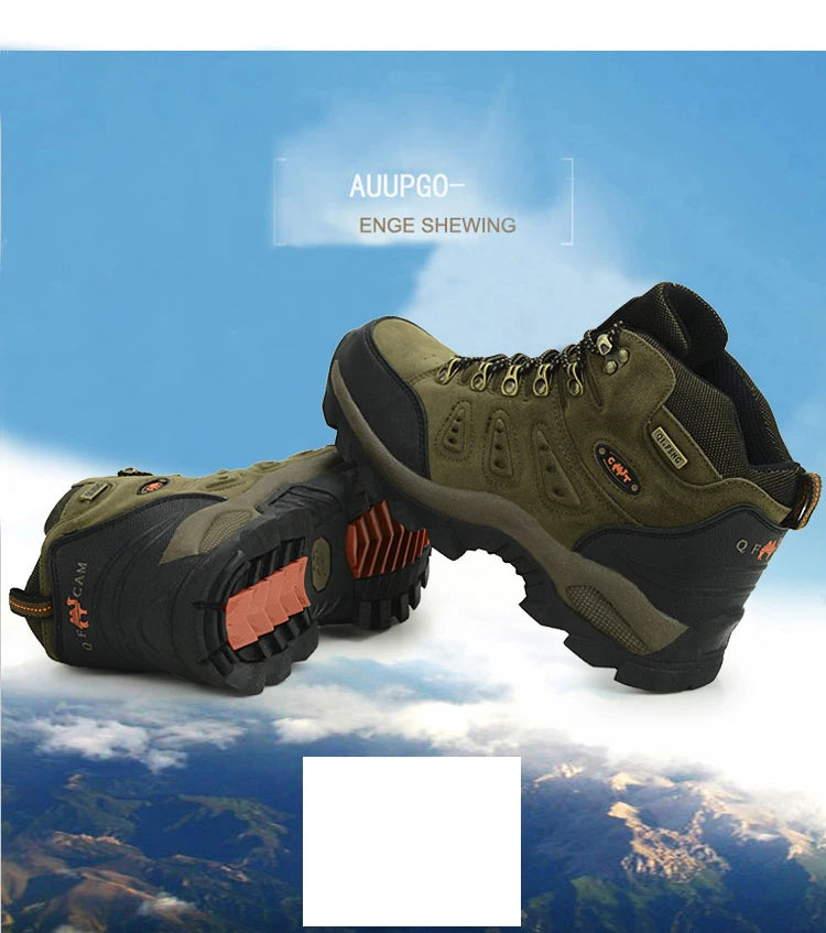 All-Terrain Waterproof Hiking Boots – Winter Outdoor Shoes