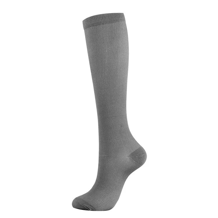 Unisex 20-30 mmHg Compression Cycling & Sports Socks