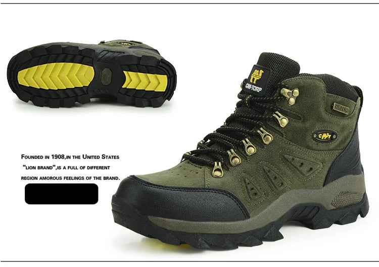 All-Terrain Waterproof Hiking Boots – Winter Outdoor Shoes