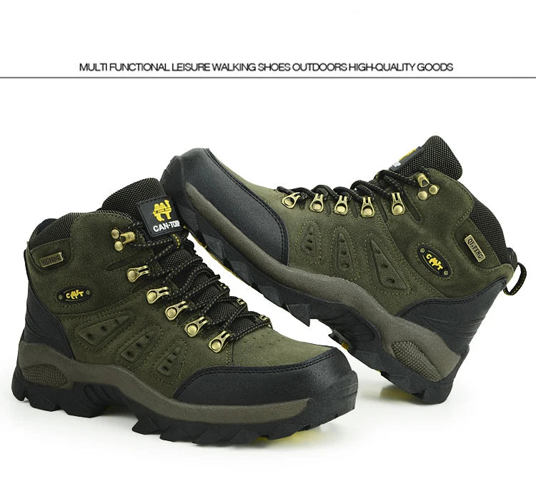 All-Terrain Waterproof Hiking Boots – Winter Outdoor Shoes