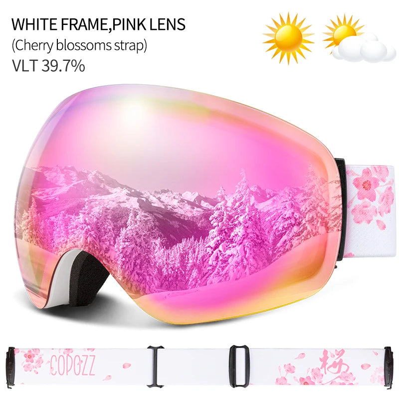 COPOZZ Outdoor Sports Ski Goggles