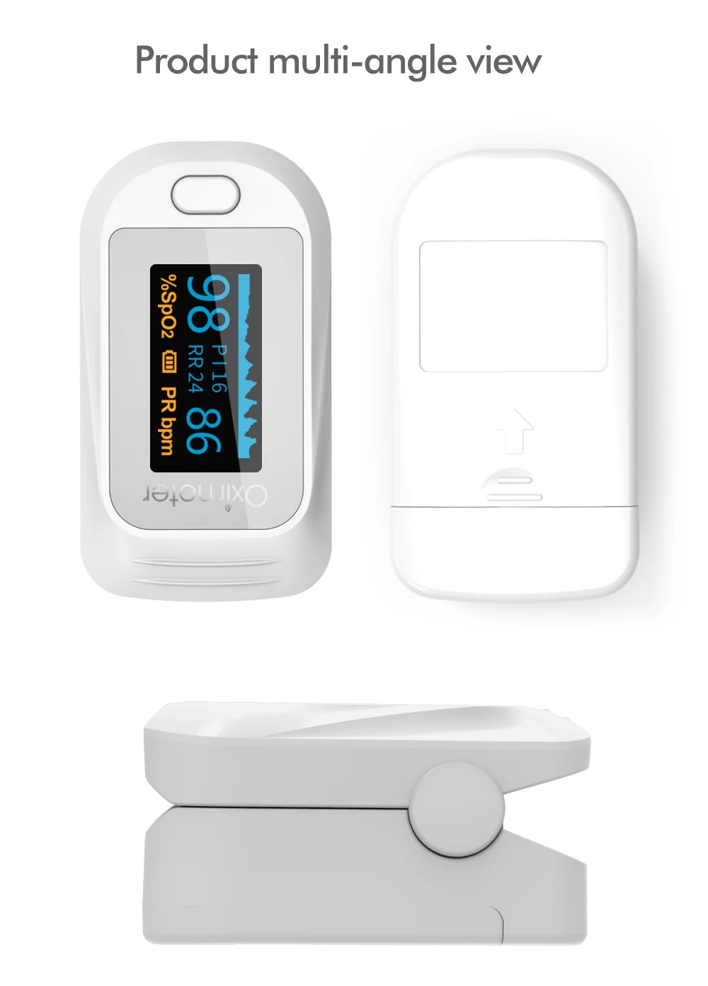 Portable Professional Finger Oximeter