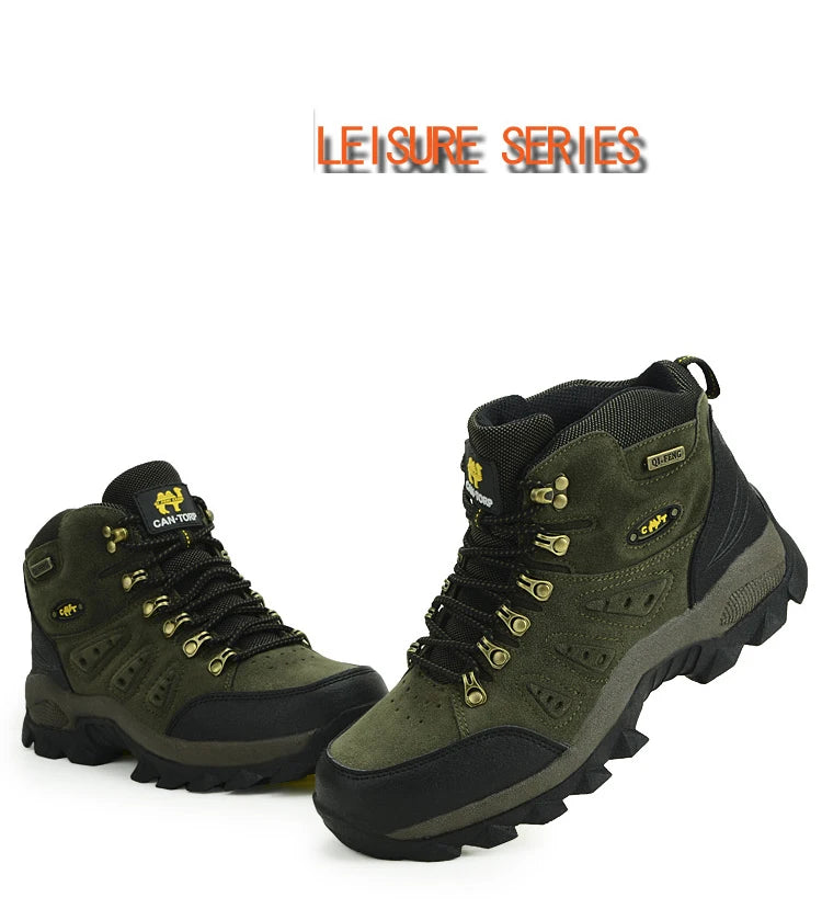 All-Terrain Waterproof Hiking Boots – Winter Outdoor Shoes