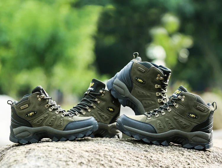 All-Terrain Waterproof Hiking Boots – Winter Outdoor Shoes