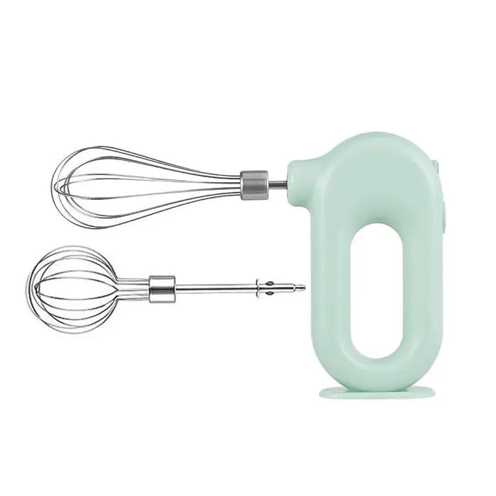 USB Rechargeable Handheld Electric Mixer – Portable 2-Head Blender & Whisk