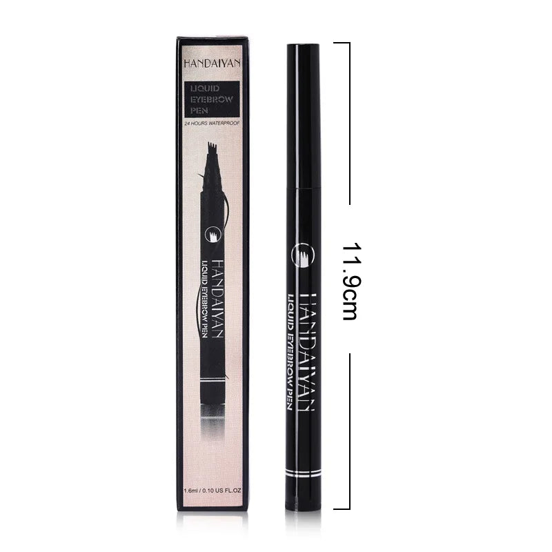 4D Microblading Eyebrow Pen – 4-Fork Tip for Natural Brows