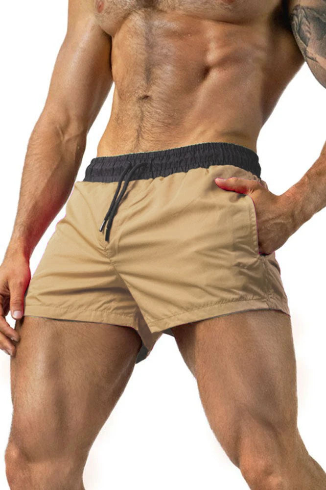 Men's Quick-Dry Swim Briefs & Running Shorts