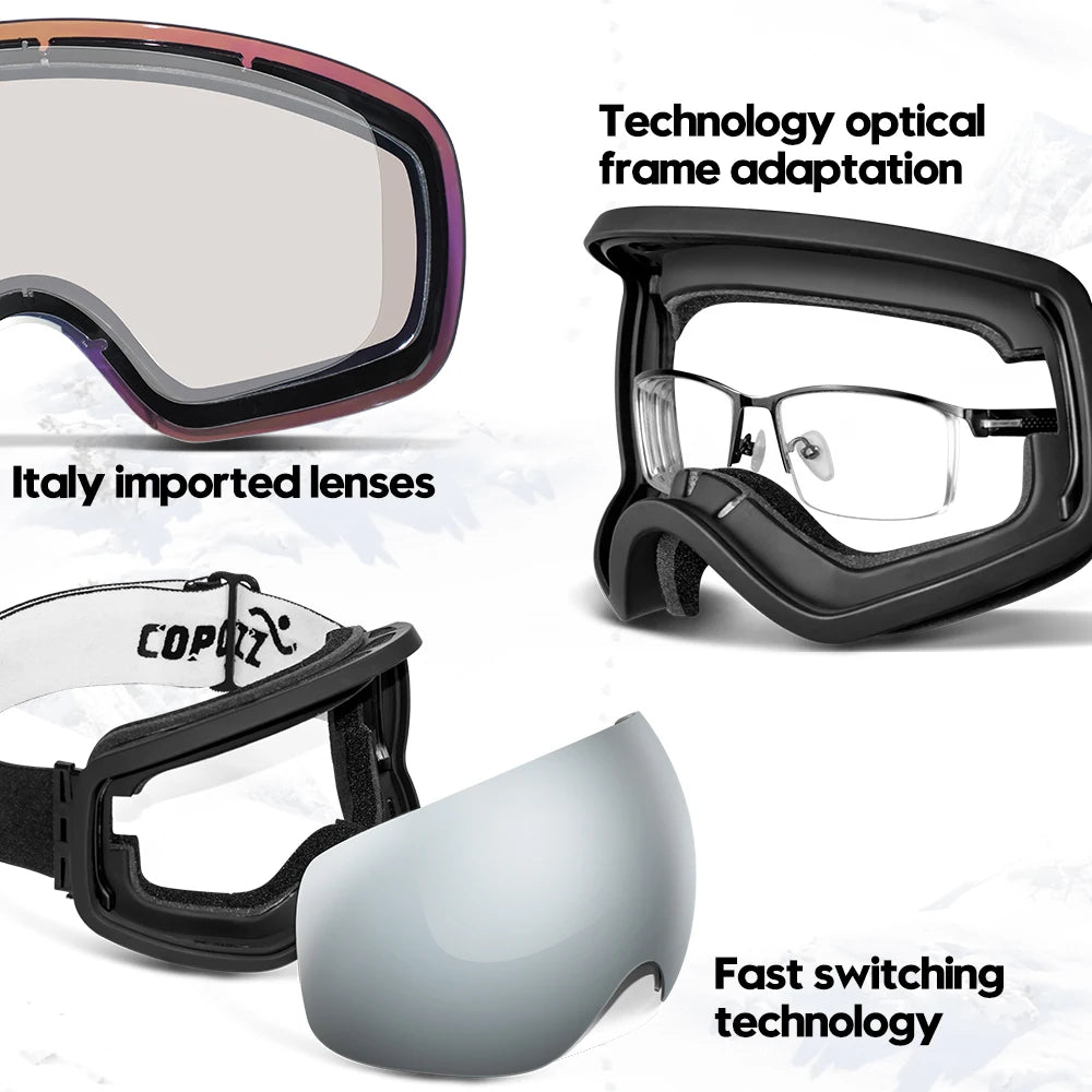 COPOZZ Outdoor Sports Ski Goggles