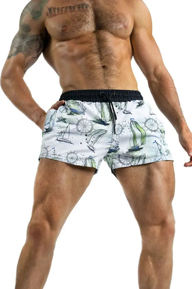 Men's Quick-Dry Swim Briefs & Running Shorts