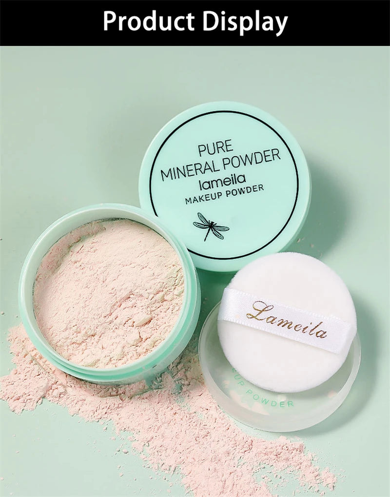 Matte Translucent Loose Powder – Waterproof, Oil-Control & Long-Lasting