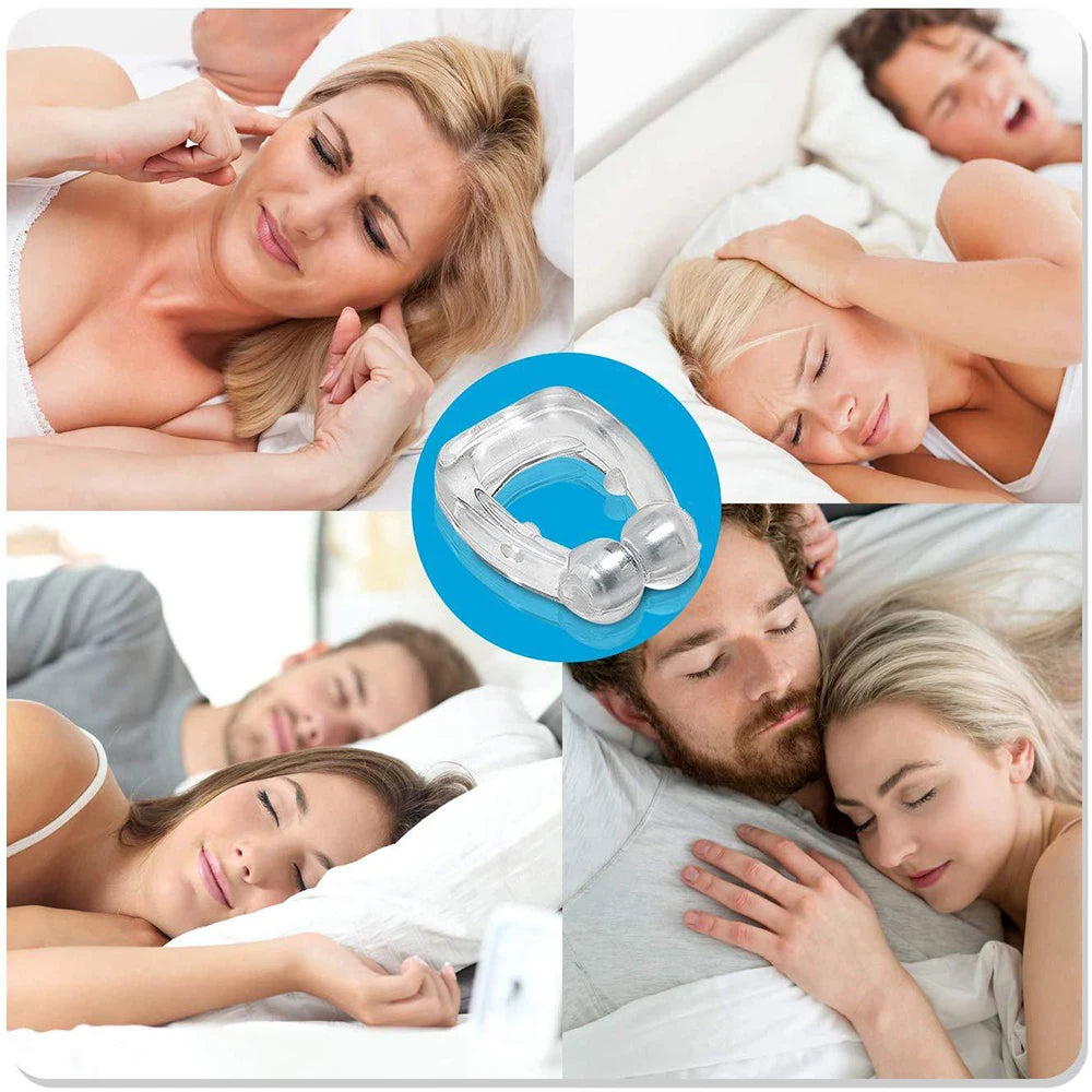 Silicone Magnetic Anti Snoring Nose Clip