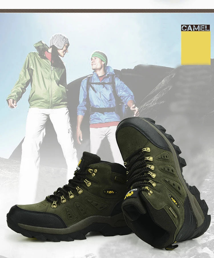 All-Terrain Waterproof Hiking Boots – Winter Outdoor Shoes