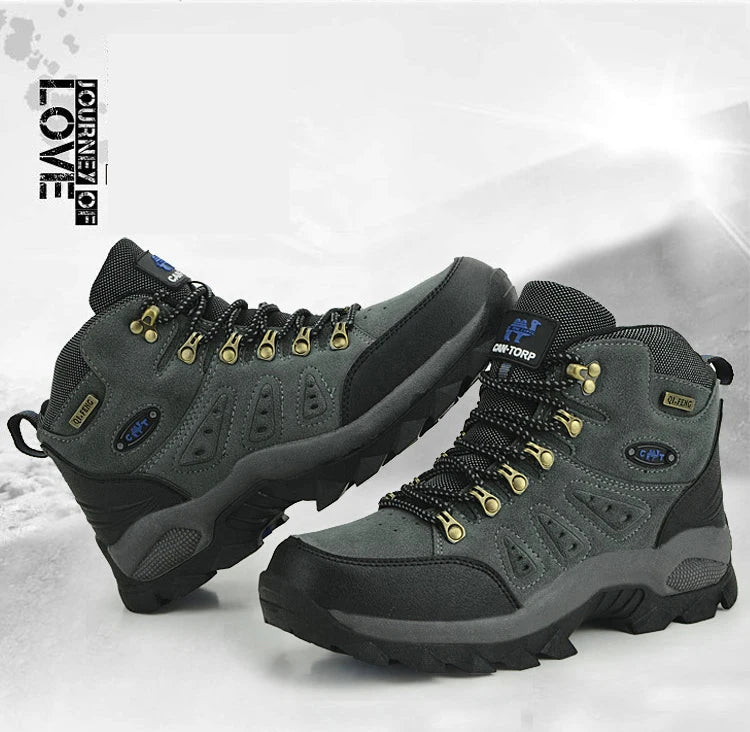 All-Terrain Waterproof Hiking Boots – Winter Outdoor Shoes