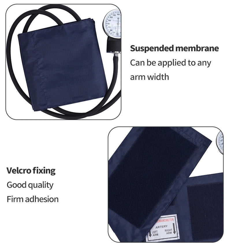 Manual Blood Pressure Monitor – Accurate Home BP Cuff Kit