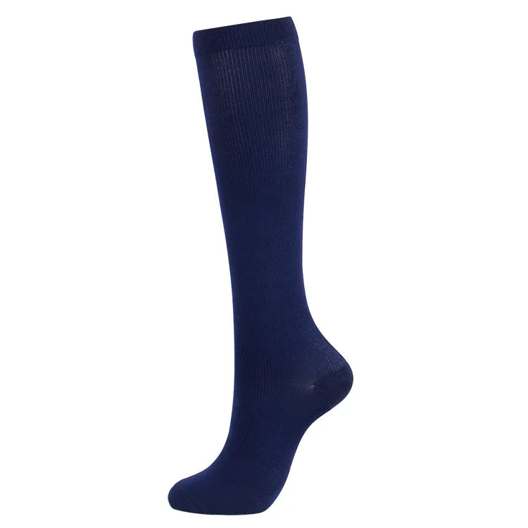 Unisex 20-30 mmHg Compression Cycling & Sports Socks