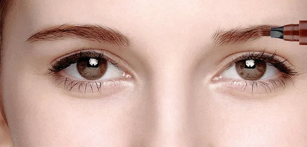 4D Microblading Eyebrow Pen – 4-Fork Tip for Natural Brows