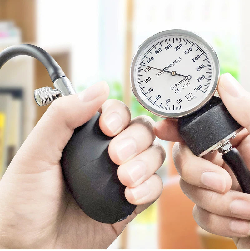 Manual Blood Pressure Monitor – Accurate Home BP Cuff Kit