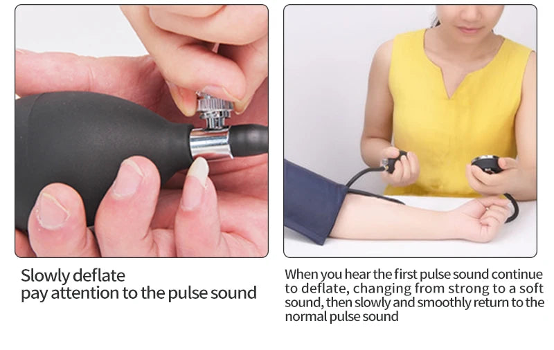 Manual Blood Pressure Monitor – Accurate Home BP Cuff Kit