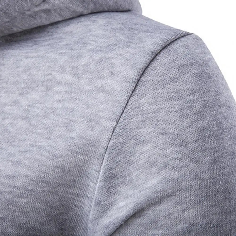 Autumn Men Sweatshirts Long Sleeve Jacket Hoodie Zipper Closure Jacket Male Hoodies Sweatshirt Slim Fit Male Clothing