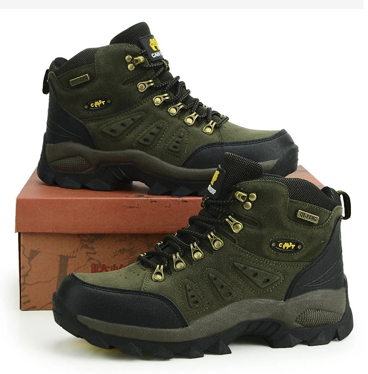 All-Terrain Waterproof Hiking Boots – Winter Outdoor Shoes