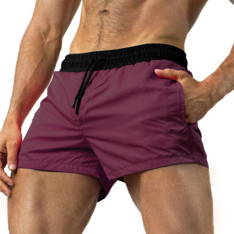 Men's Quick-Dry Swim Briefs & Running Shorts