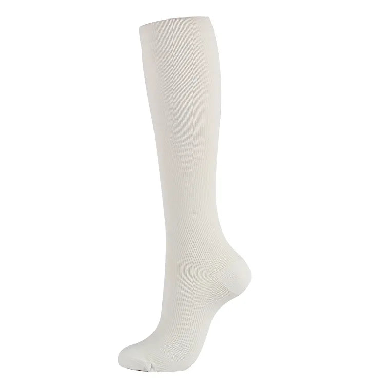 Unisex 20-30 mmHg Compression Cycling & Sports Socks