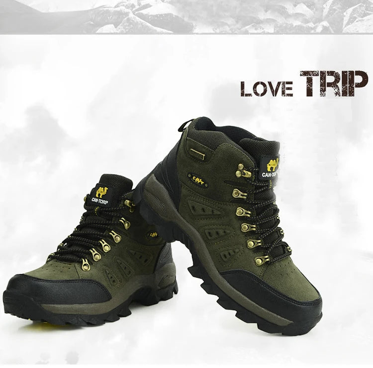 All-Terrain Waterproof Hiking Boots – Winter Outdoor Shoes