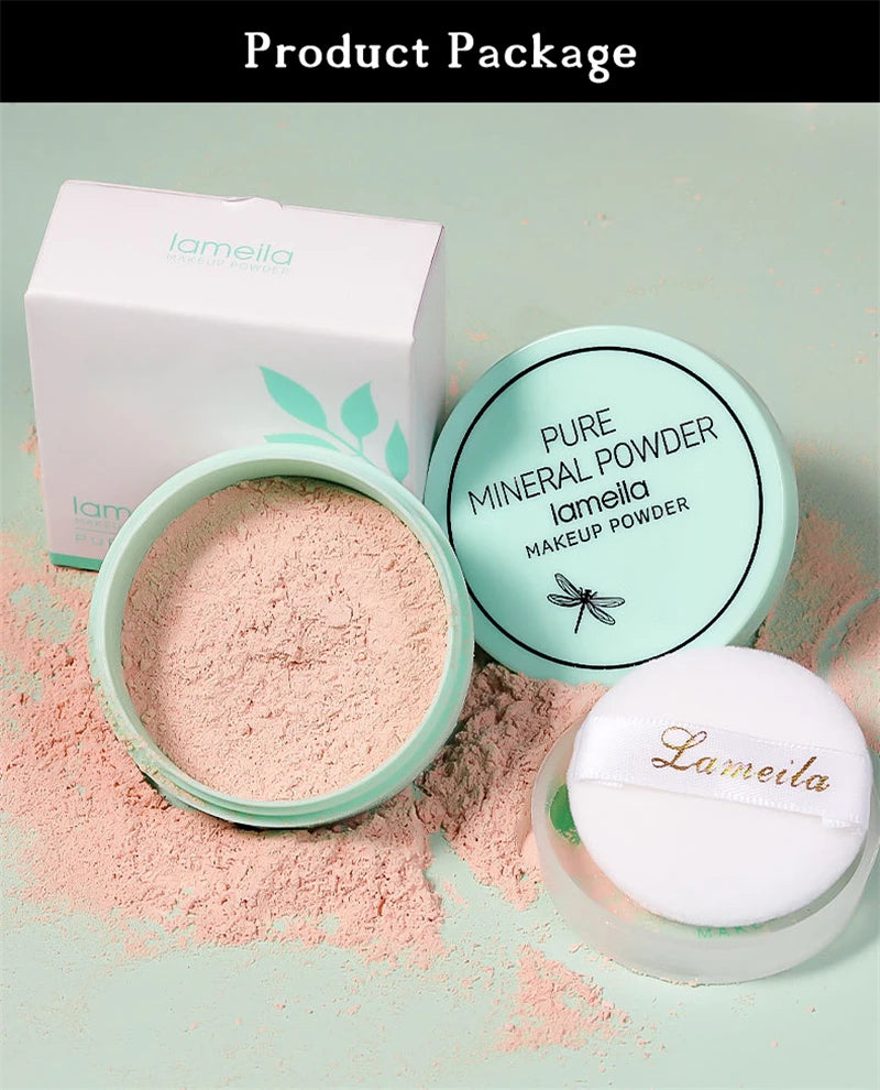 Matte Translucent Loose Powder – Waterproof, Oil-Control & Long-Lasting