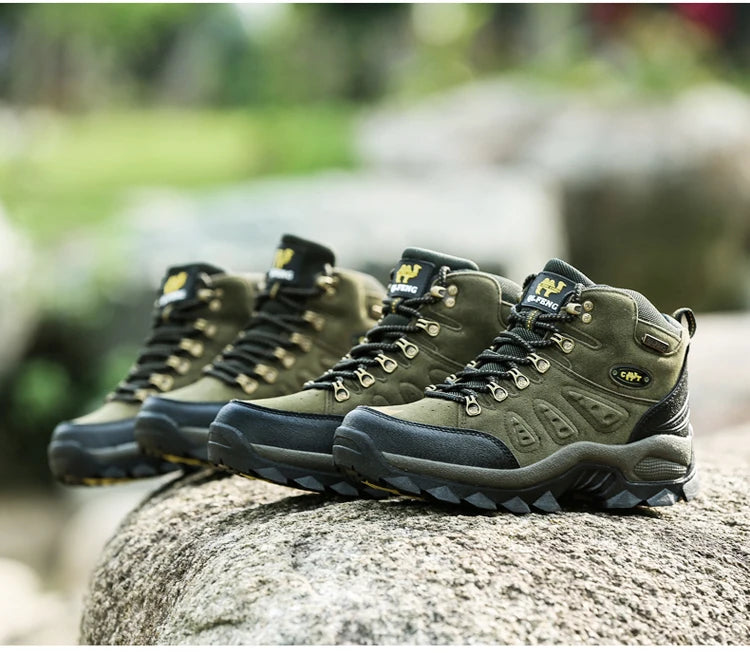 All-Terrain Waterproof Hiking Boots – Winter Outdoor Shoes