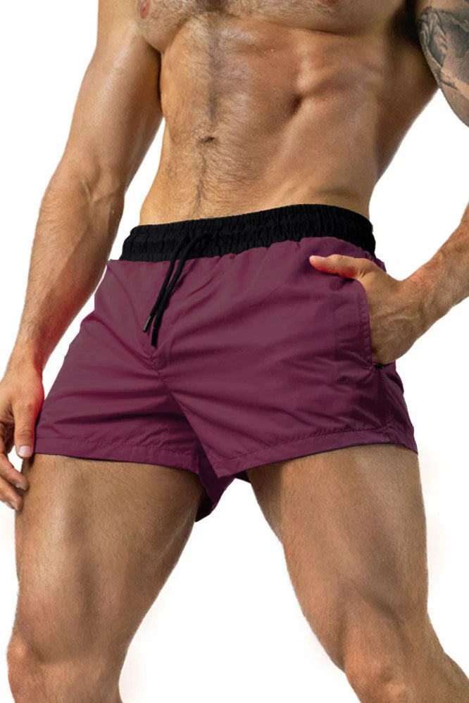 Men's Quick-Dry Swim Briefs & Running Shorts