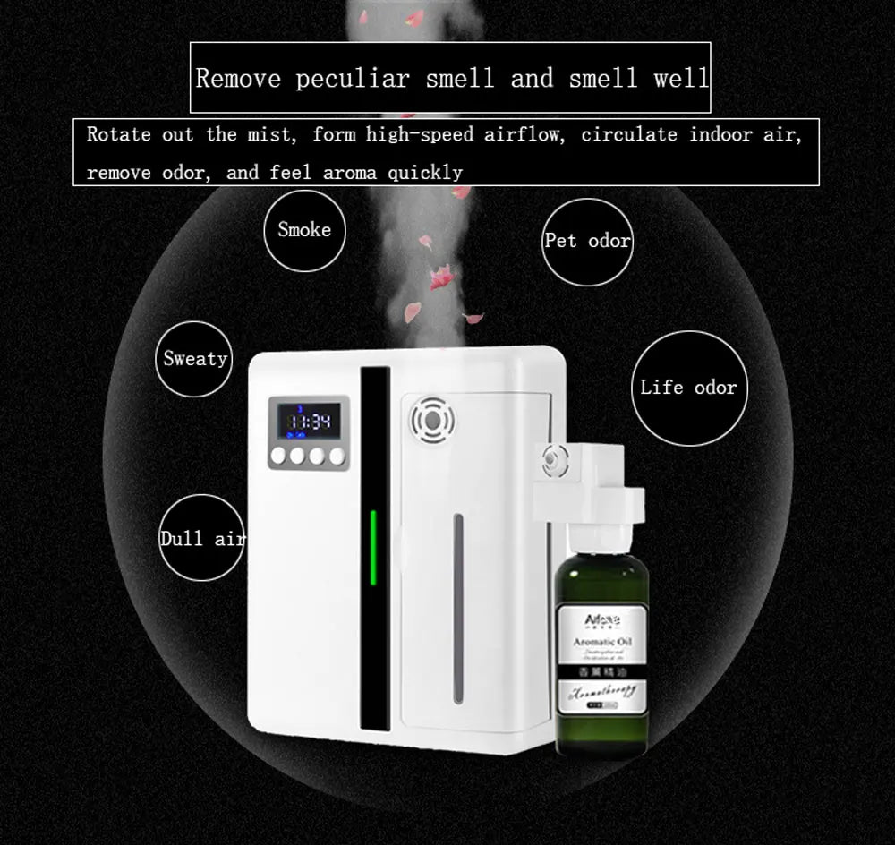 Automatic Essential Oil Diffuser with Timer & 160ml Capacity