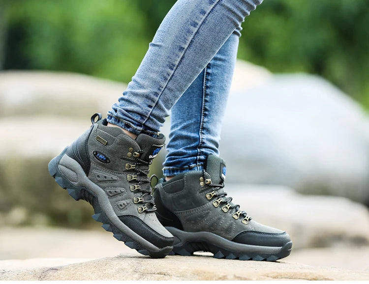 All-Terrain Waterproof Hiking Boots – Winter Outdoor Shoes