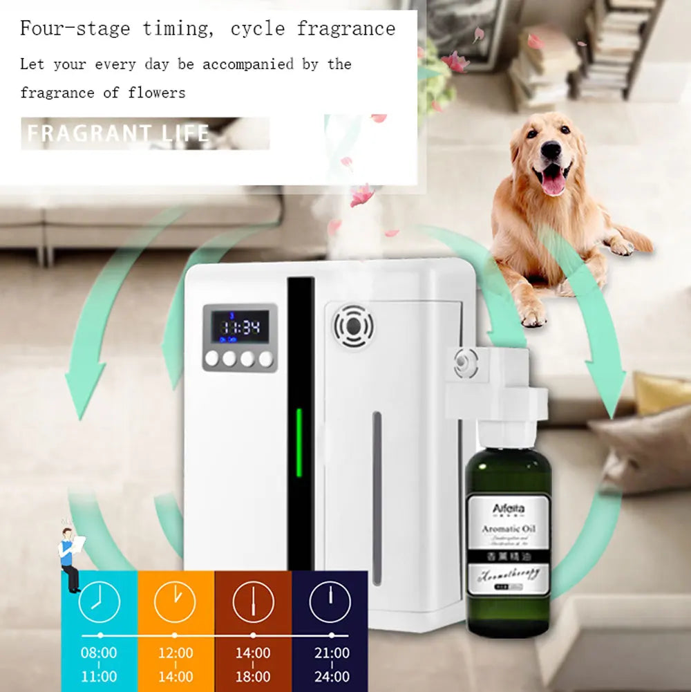 Automatic Essential Oil Diffuser with Timer & 160ml Capacity