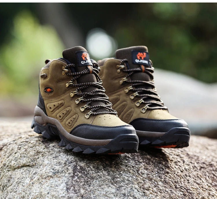 All-Terrain Waterproof Hiking Boots – Winter Outdoor Shoes