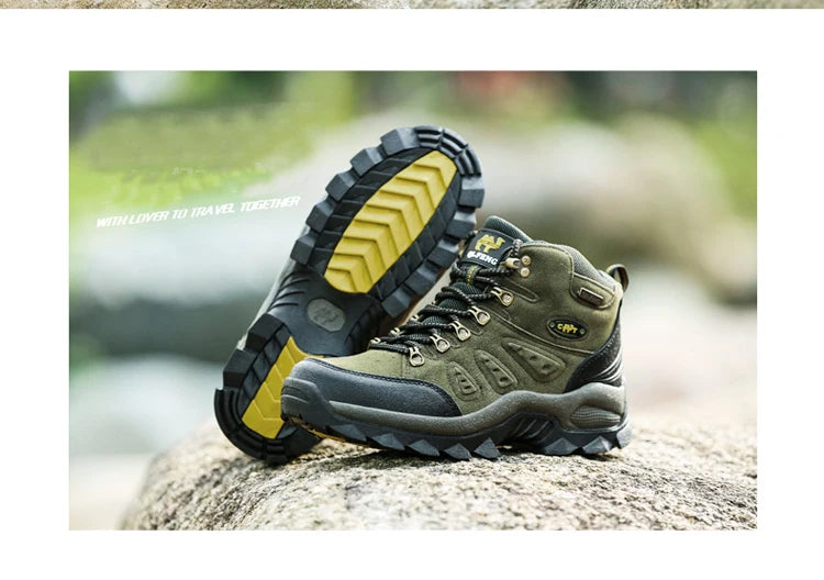 All-Terrain Waterproof Hiking Boots – Winter Outdoor Shoes