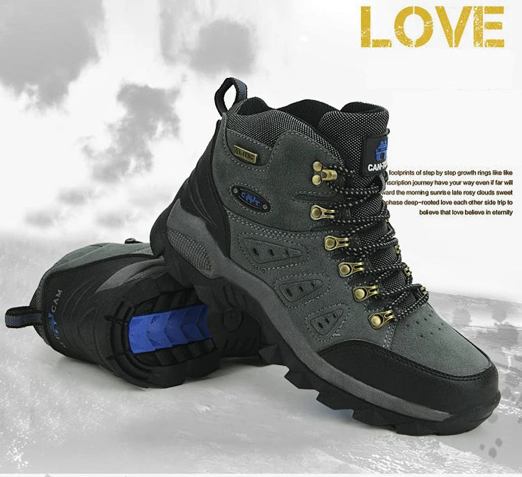 All-Terrain Waterproof Hiking Boots – Winter Outdoor Shoes