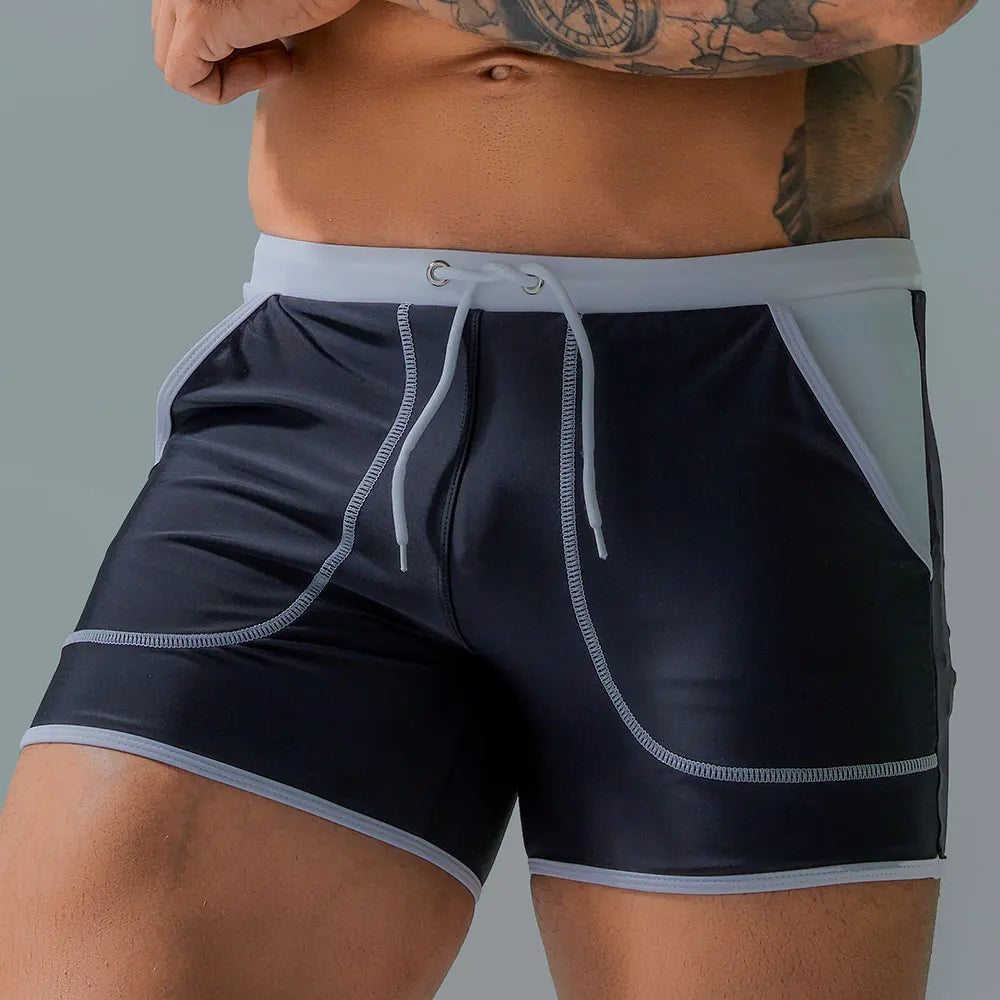 : Men's Stretch Swim Trunks – Summer Surf & Swim Shorts