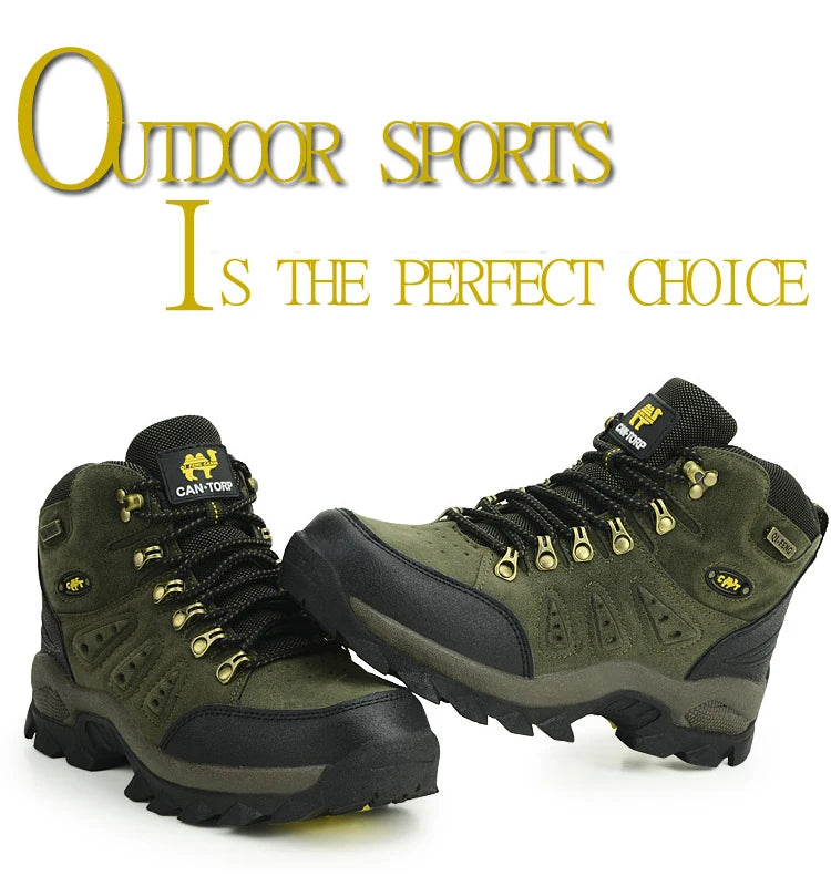 All-Terrain Waterproof Hiking Boots – Winter Outdoor Shoes