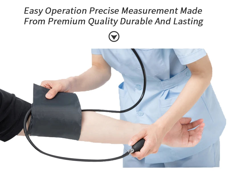 Manual Blood Pressure Monitor – Accurate Home BP Cuff Kit